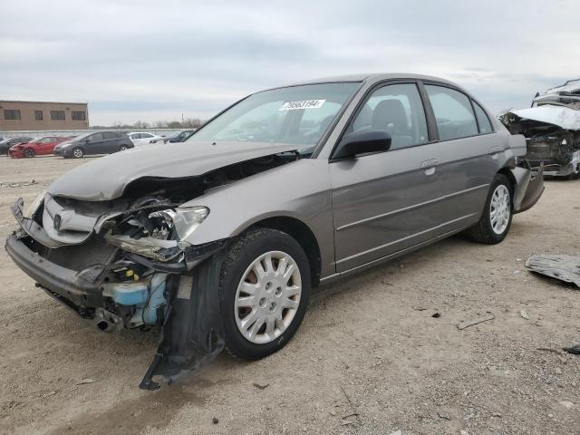 HONDA CIVIC LX 2004 with VIN 1HGES16554L002079 - Photo from auction