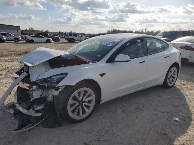 TESLA MODEL 3 2022 with VIN 5YJ3E1EA9NF310713 - Photo from auction