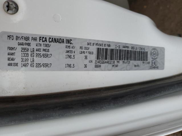 Photo 14 from auction – 2017 DODGE GRAND CARA with VIN 2C4RDGBG4HR632189