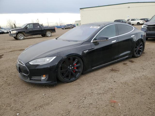 TESLA MODEL S 2014 with VIN 5YJSA1H19EFP58078 - Photo from auction
