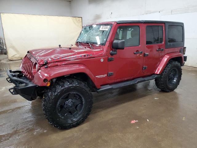JEEP WRANGLER U 2012 with VIN 1C4BJWEG9CL142784 - Photo from auction