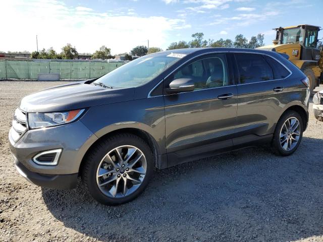 FORD EDGE TITAN 2015 with VIN 2FMTK3K8XFBB11458 - Photo from auction