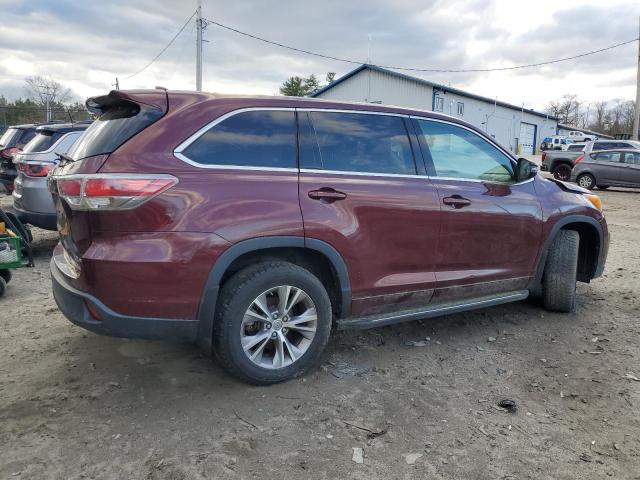Photo 3 from auction – 2014 TOYOTA HIGHLANDER with VIN 5TDBKRFH6ES017667
