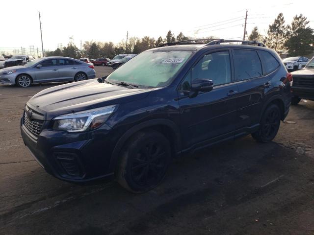 SUBARU FORESTER S 2019 with VIN JF2SKAJC6KH586372 - Photo from auction