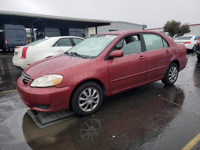 TOYOTA COROLLA CE 2003 with VIN 1NXBR32E73Z035183 - Photo from auction