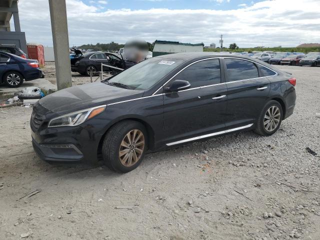 HYUNDAI SONATA SPO 2017 with VIN 5NPE34AF2HH489961 - Photo from auction