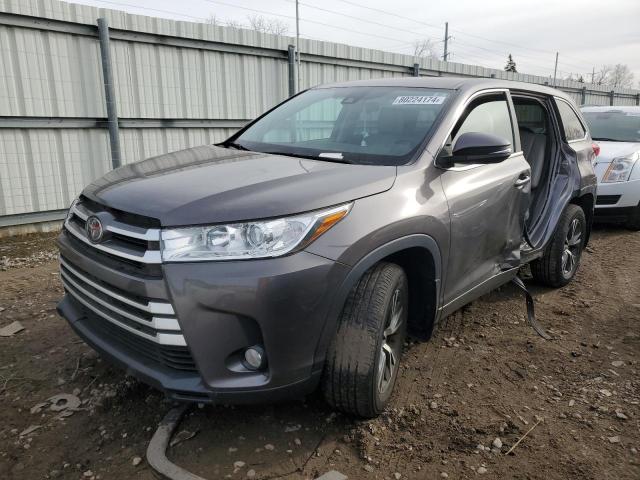 TOYOTA HIGHLANDER 2017 with VIN 5TDBZRFH0HS405283 - Photo from auction