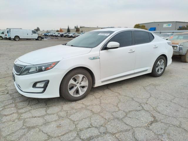 KIA OPTIMA HYB 2014 with VIN KNAGM4AD1E5070948 - Photo from auction