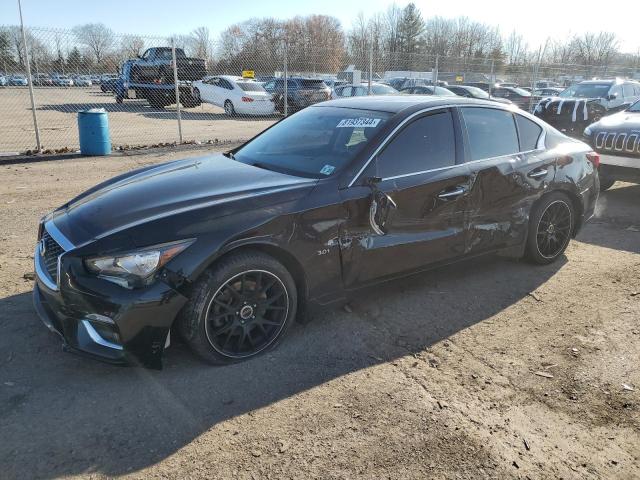 INFINITI Q50 LUXE 2018 with VIN JN1EV7AR7JM437553 - Photo from auction