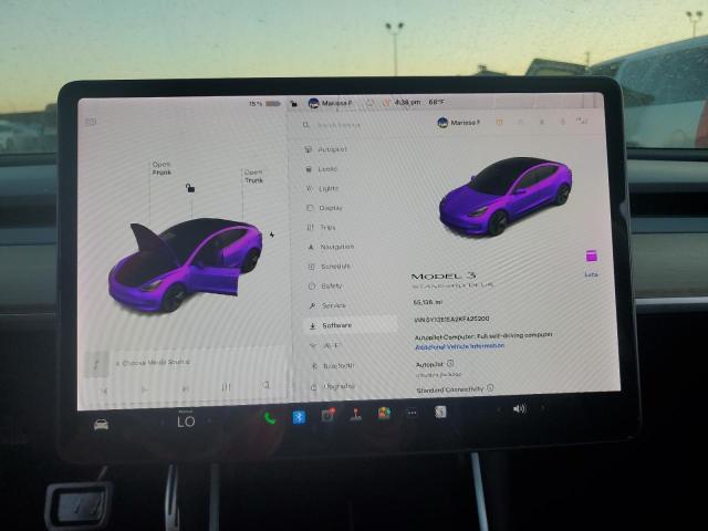 Photo 9 from auction – 2019 TESLA MODEL 3 with VIN 5YJ3E1EA2KF425200