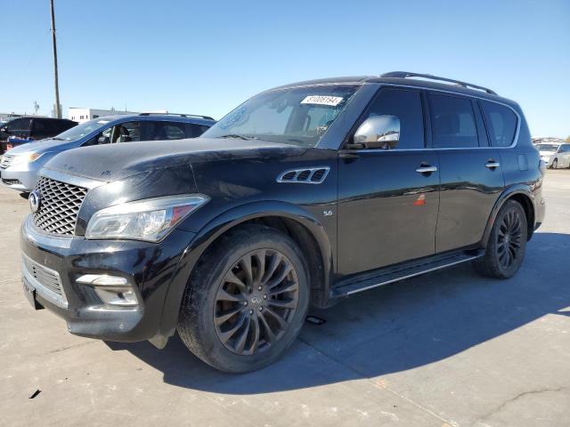 INFINITI QX80 2016 with VIN JN8AZ2NE9G9123770 - Photo from auction
