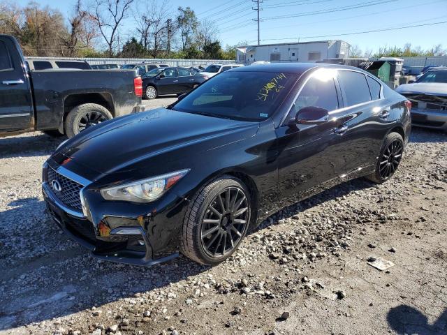 INFINITI Q50 SENSOR 2021 with VIN JN1EV7CR4MM754790 - Photo from auction