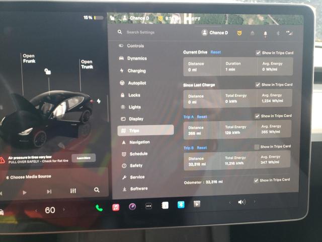 Photo 9 from auction – 2023 TESLA MODEL 3 with VIN 5YJ3E1EC6PF694499