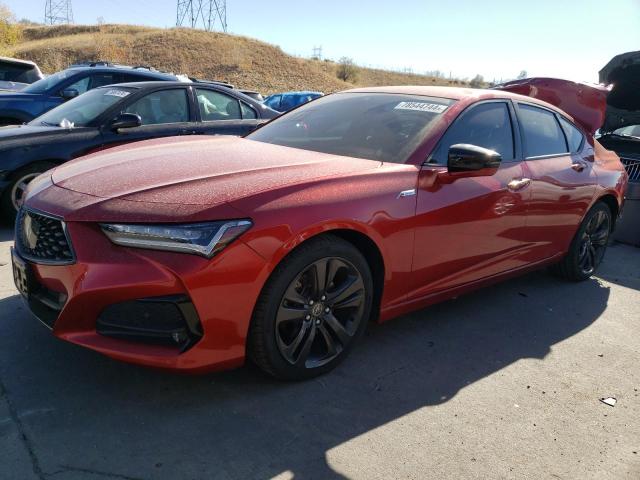ACURA TLX TECH A 2021 with VIN 19UUB6F56MA003908 - Photo from auction