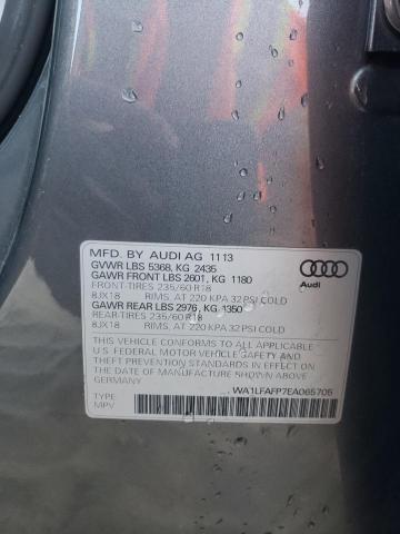 Photo 14 from auction – 2014 AUDI Q5 PREMIUM with VIN WA1LFAFP7EA065705