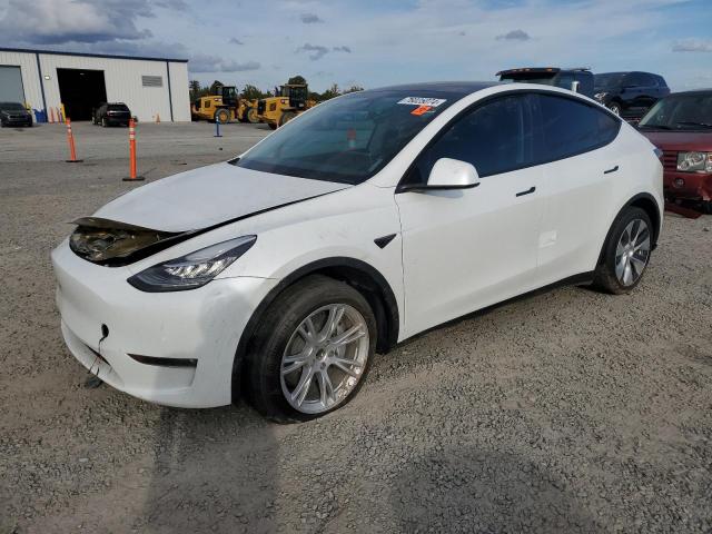 TESLA MODEL Y 2021 with VIN 5YJYGDEE1MF233600 - Photo from auction