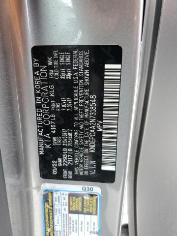 Photo 14 from auction – 2022 KIA SELTOS LX with VIN KNDEPCAA2N7318548