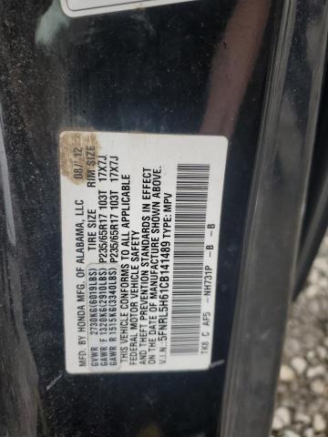 Photo 14 from auction – 2012 HONDA ODYSSEY EX with VIN 5FNRL5H61CB141489