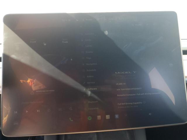 Photo 9 from auction – 2023 TESLA MODEL Y with VIN 7SAYGDEE3PF809937