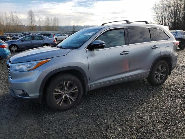 TOYOTA HIGHLANDER 2016 with VIN 5TDJKRFH7GS279907 - Photo from auction