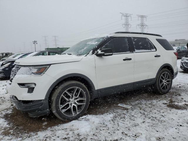 FORD EXPLORER S 2018 with VIN 1FM5K8GT2JGB40389 - Photo from auction