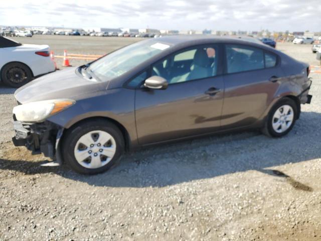 KIA FORTE LX 2014 with VIN KNAFK4A64E5057162 - Photo from auction