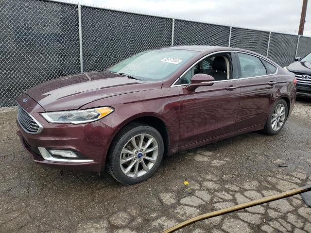 FORD FUSION SE 2017 with VIN 3FA6P0HD5HR129303 - Photo from auction