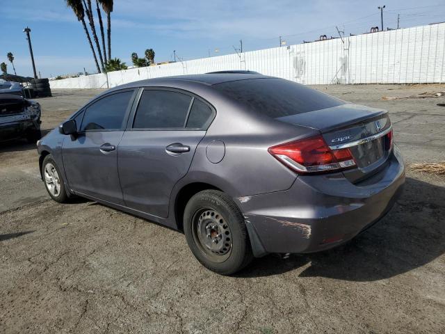 Photo 2 from auction – 2014 HONDA CIVIC LX with VIN 19XFB2F55EE218050
