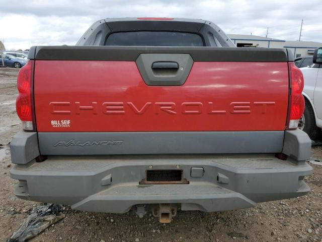 Photo 6 from auction – 2002 CHEVROLET AVALANCHE with VIN 3GNEK13T22G334497