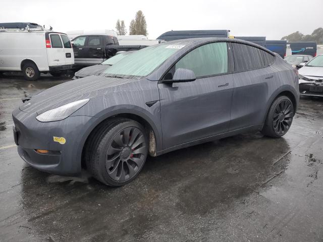 TESLA MODEL Y 2022 with VIN 7SAYGDEF9NF324353 - Photo from auction