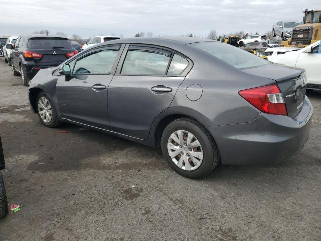 Photo 2 from auction – 2012 HONDA CIVIC LX with VIN 2HGFB2F50CH600666