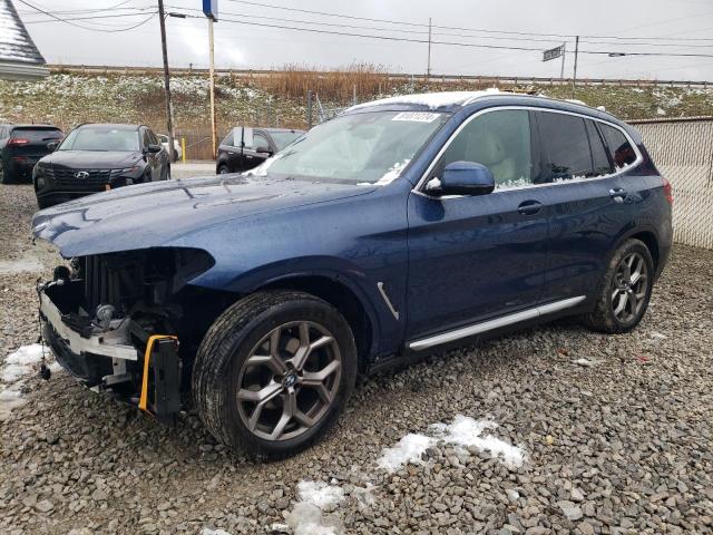 BMW X3 XDRIVE3 2021 with VIN 5UXTY5C07M9F11268 - Photo from auction