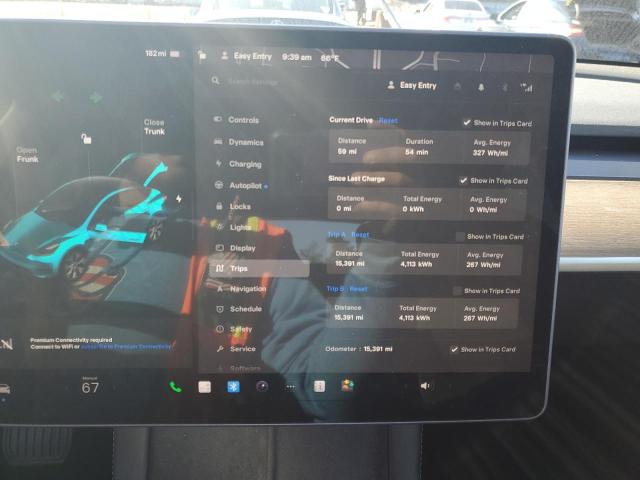 Photo 9 from auction – 2022 TESLA MODEL Y with VIN 7SAYGDEE7NA015212