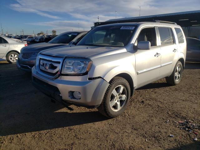 HONDA PILOT EXL 2011 with VIN 5FNYF4H59BB017893 - Photo from auction