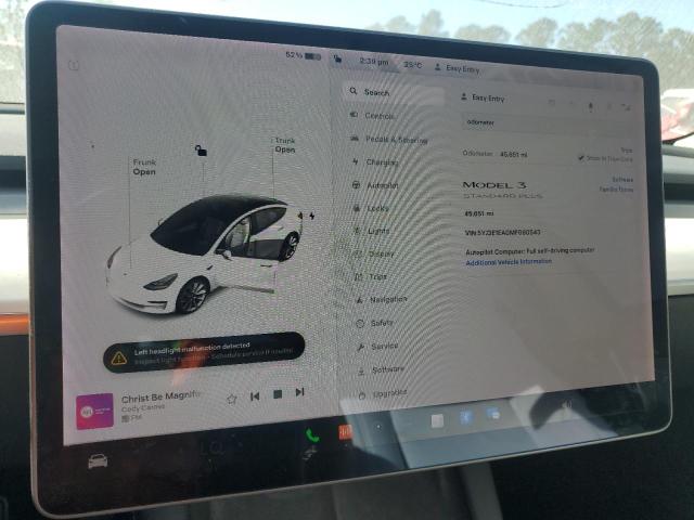 Photo 9 from auction – 2021 TESLA MODEL 3 with VIN 5YJ3E1EA0MF080543