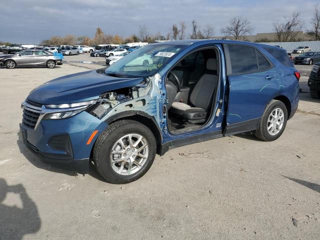 CHEVROLET EQUINOX LS 2024 with VIN 3GNAXHEG1RL122846 - Photo from auction