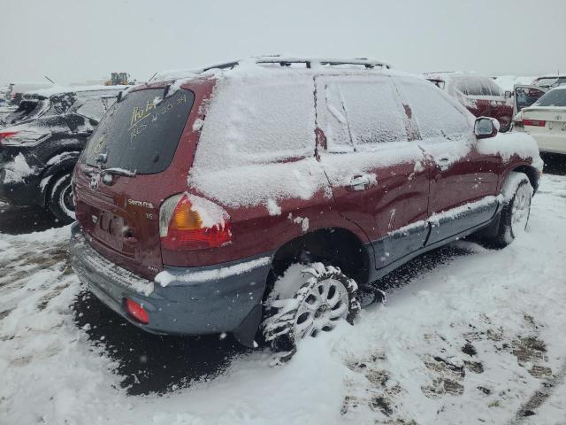 Photo 3 from auction – 2002 HYUNDAI SANTA FE G with VIN KM8SC73D82U229282