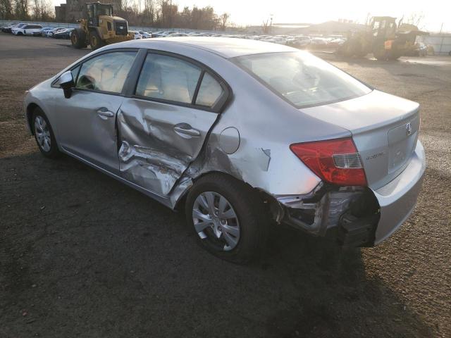Photo 2 from auction – 2012 HONDA CIVIC LX with VIN 2HGFB2F51CH588270