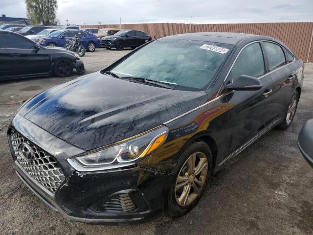 HYUNDAI SONATA LIM 2019 with VIN 5NPE34AF3KH738081 - Photo from auction
