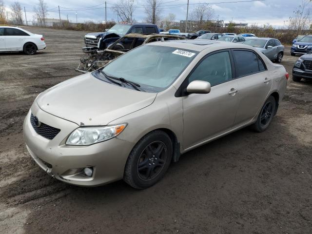 TOYOTA COROLLA BA 2009 with VIN 2T1BU40E99C135268 - Photo from auction