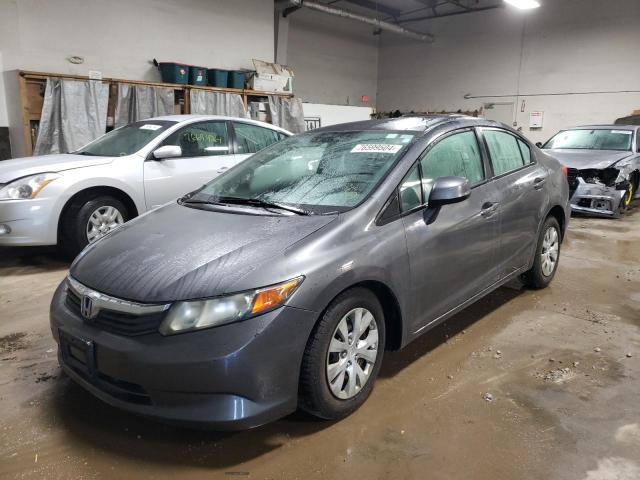 HONDA CIVIC LX 2012 with VIN 2HGFB2F54CH332186 - Photo from auction