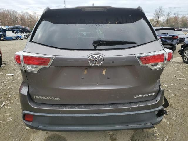 Photo 6 from auction – 2016 TOYOTA HIGHLANDER with VIN 5TDDKRFH6GS306432
