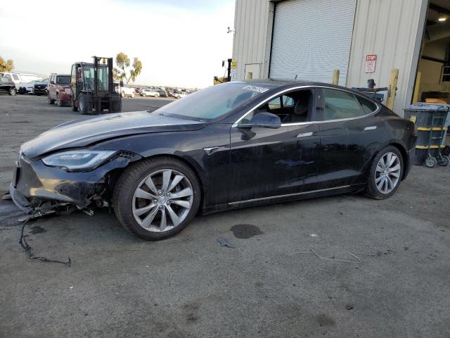 TESLA MODEL S 2017 with VIN 5YJSA1E27HF187403 - Photo from auction
