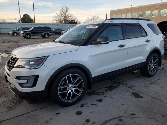 FORD EXPLORER S 2017 with VIN 1FM5K8GTXHGD03428 - Photo from auction