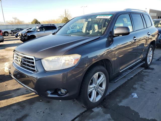 TOYOTA HIGHLANDER 2010 with VIN JTEDK3EHXA2163266 - Photo from auction