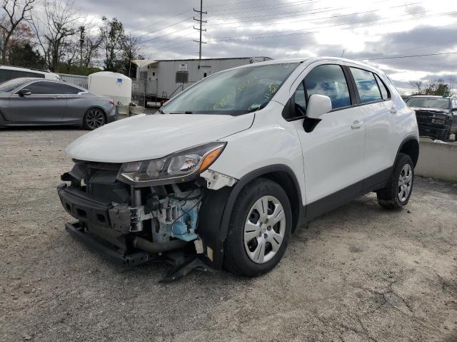 CHEVROLET TRAX LS 2018 with VIN KL7CJKSB7JB588650 - Photo from auction