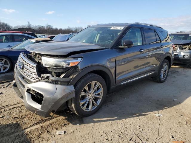 FORD EXPLORER L 2021 with VIN 1FMSK8FH6MGA84896 - Photo from auction