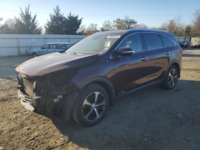 KIA SORENTO EX 2017 with VIN 5XYPHDA56HG318929 - Photo from auction