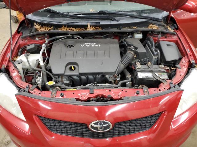 Photo 11 from auction – 2009 TOYOTA COROLLA BA with VIN JTDBL40E099031079