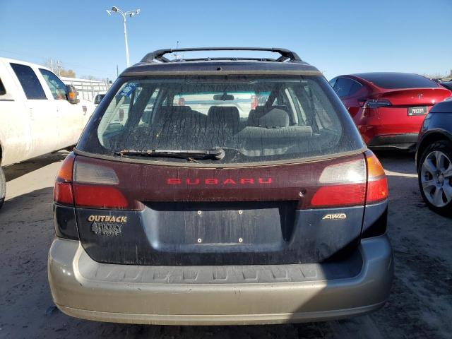 Photo 6 from auction – 2000 SUBARU OUTBACK with VIN 4S3BH6650Y6619990